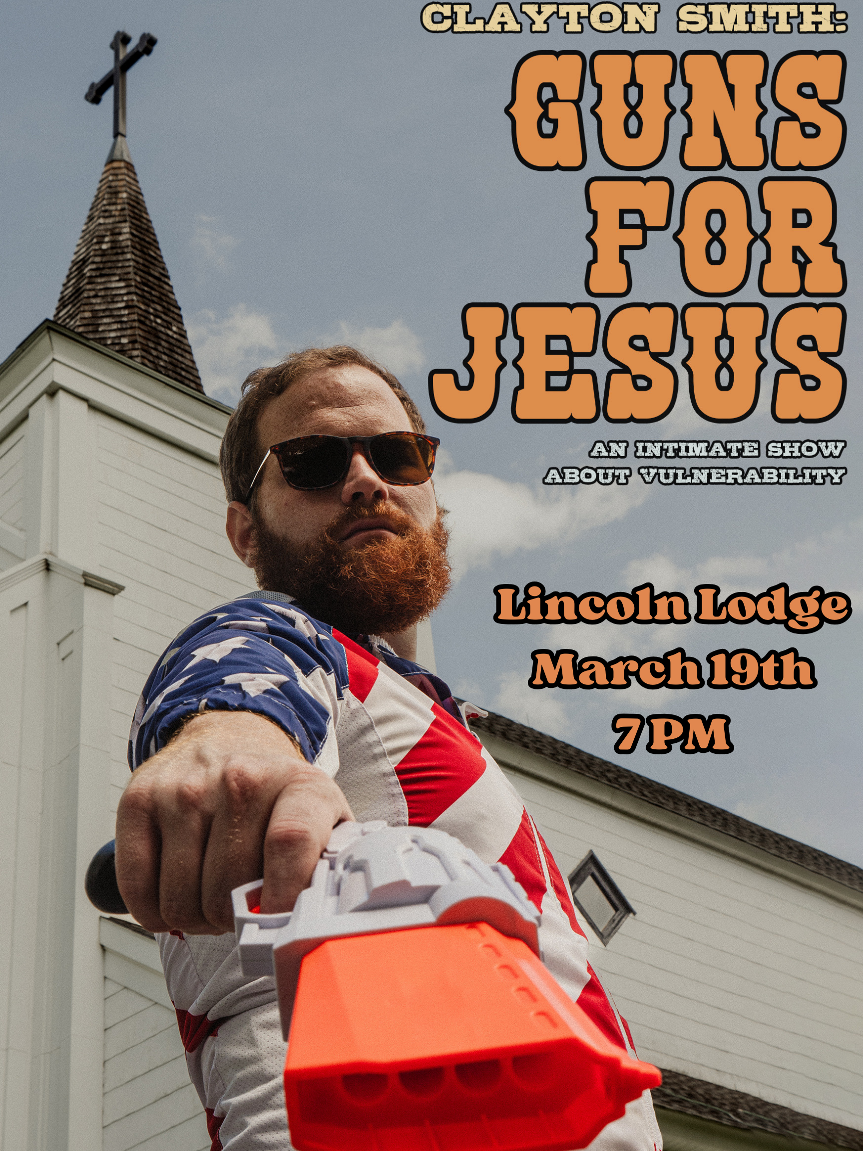 シカマァク サイクロジーザス G A-MEN Guns N’ Jesus Guns for Jesus — Clayton Smith